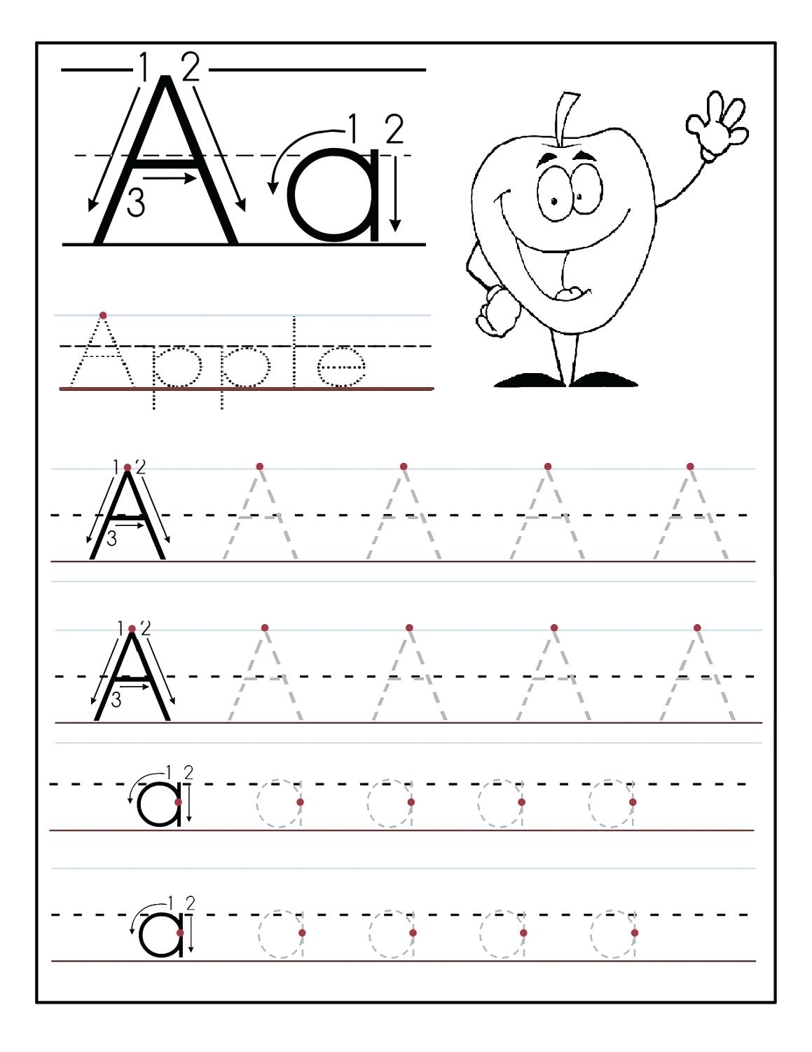 Tracing Letters Printable Printable Party Favors