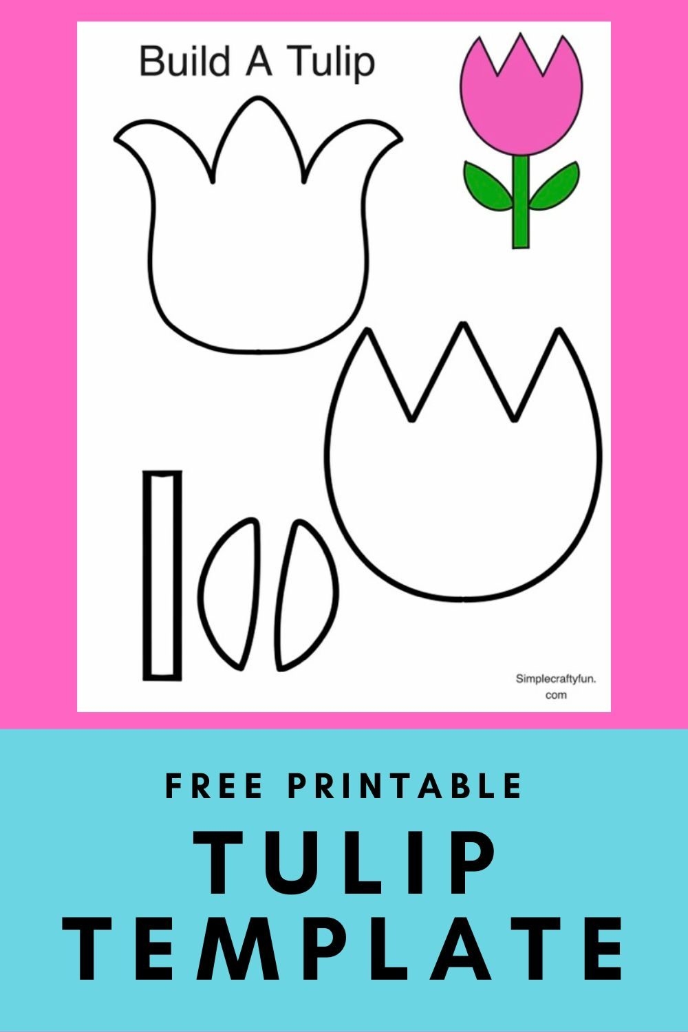 Free Printable Flower Templates For Crafts
