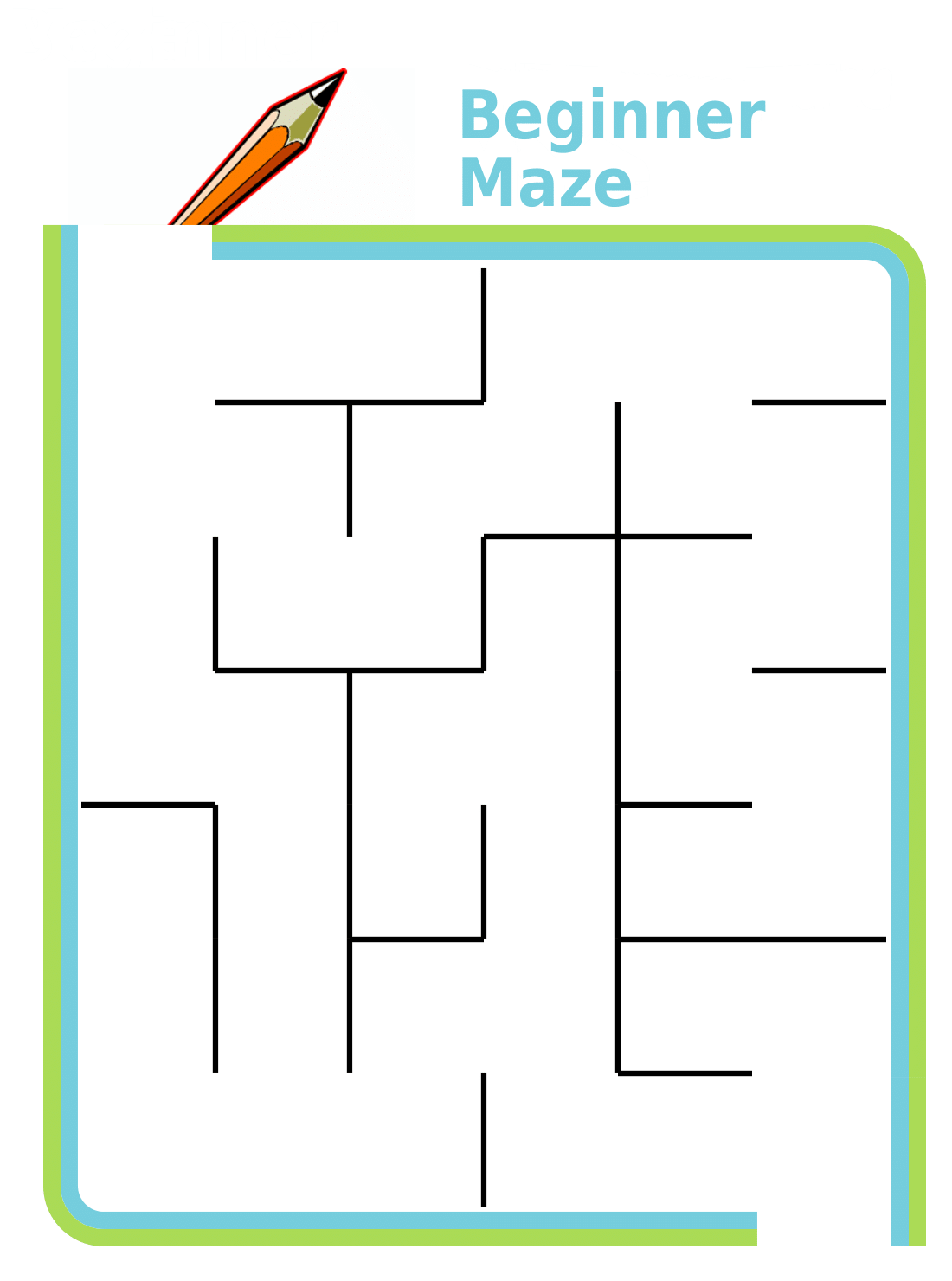 Mazes For Kids Free Printable