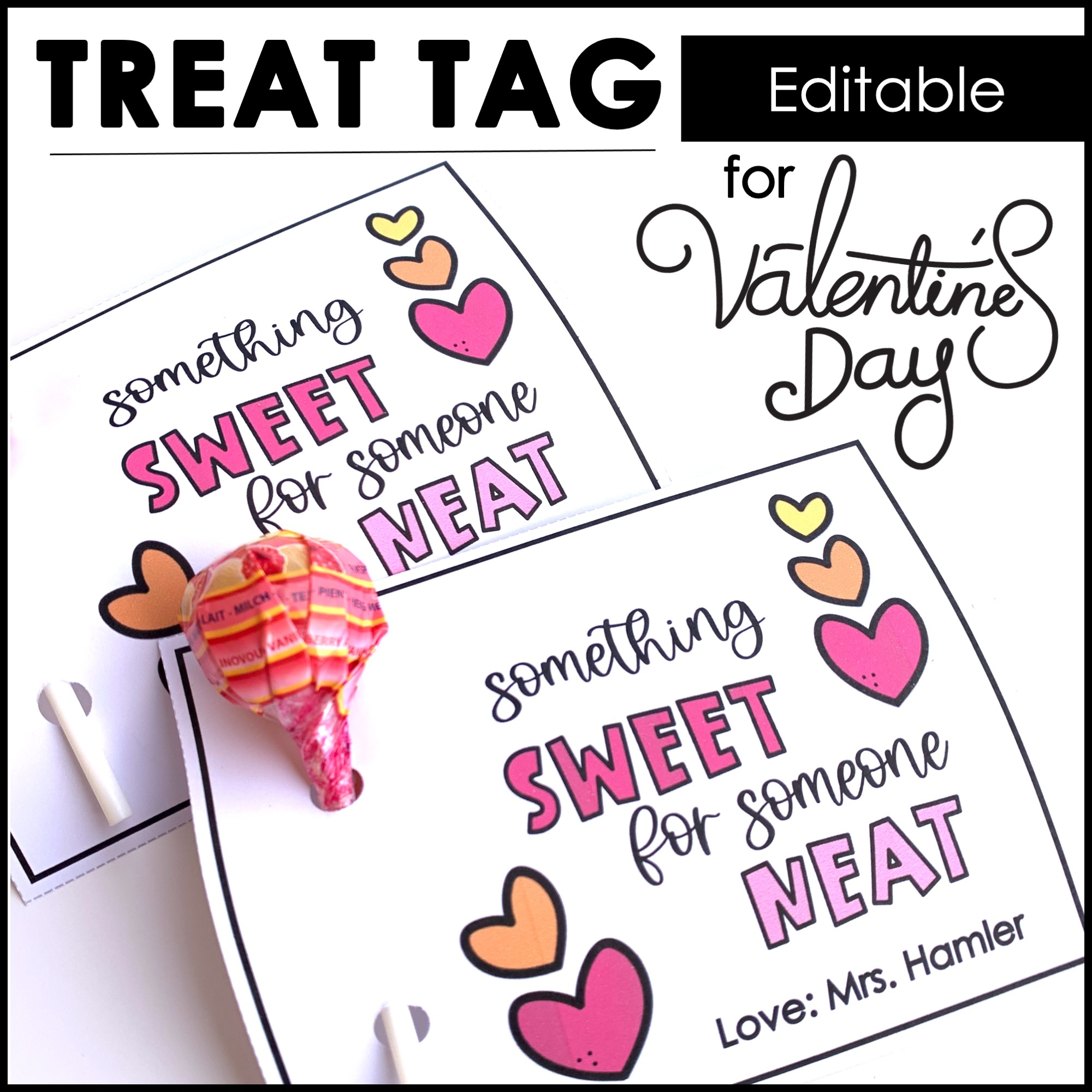 Free Valentines Tags Printables