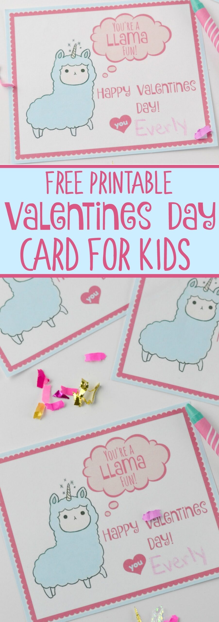 Valentines Day Card For Kids With Free Printable Houston Mommy And Lifestyle Blogger Moms Without Answers