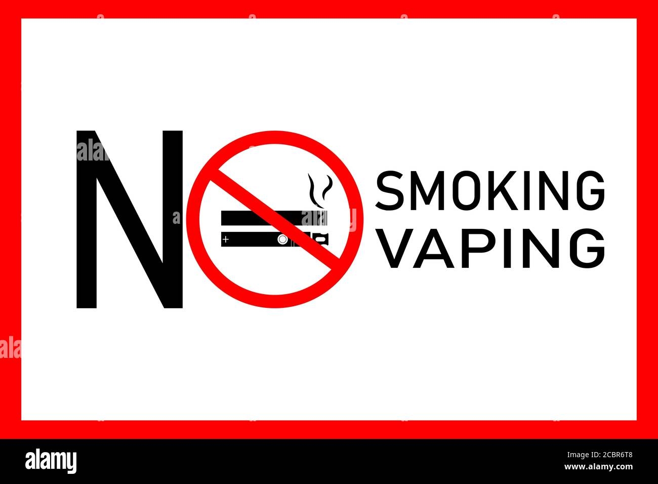 No Smoking Or Vaping Signs Printable Free