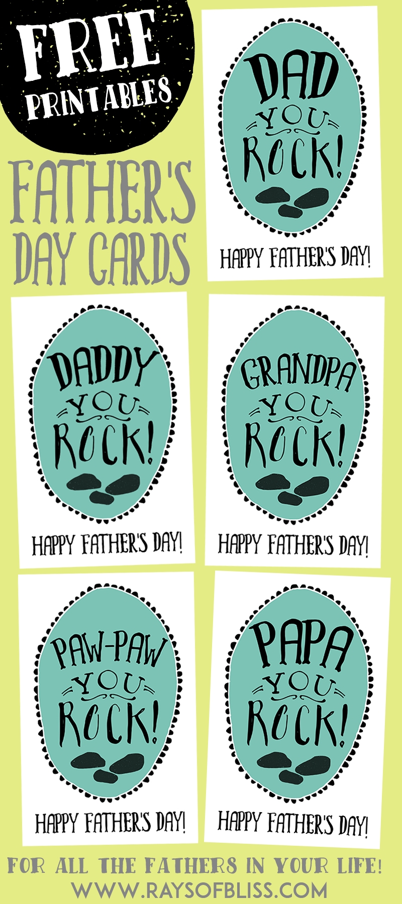 Free Printable Father's Day Cards For Papa